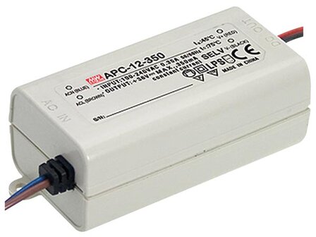 LED-DRIVER-MET-CONSTANTE-STROOM---1-UITGANG---350-mA---12-W-(APC-12-350)
