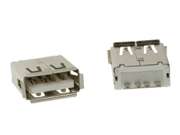 USB-A-VROUWELIJK,-ENKELVOUDIGE-CONNECTOR-180&deg;,-VOOR-PCB-(CC088B)