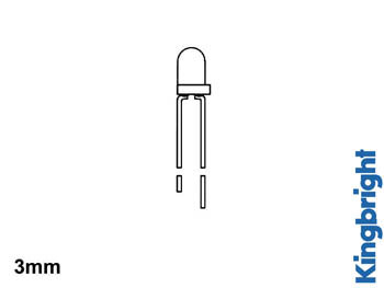 STANDAARD-LED-3mm-GEEL-DIFFUUS-(L-34YD)