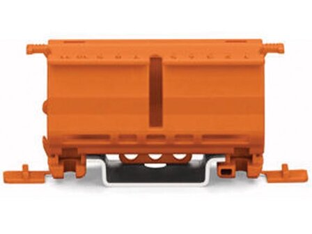 FIXING-CARRIER-FOR-2--TO-5-POLE-COMPACT-CONNECTORS,-ORANGE-(WG222500)