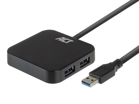 USB-3.1-4-Port-hub-with-exernal-power-adaptor-(ACTAC6305)