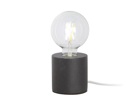 Lamp-base---decoratieve-lampvoet---zwart---cilinder-(V-STAND-CYL-BL)