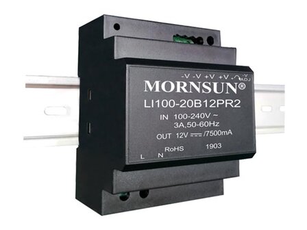 Industriële-DIN-rail-voeding---enkele-uitgang---100-W---24-V---4.2-A-(LI100-20B24PR2)