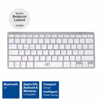 Draagbaar-Bluetooth-toetsenbord---Azerty/BE-indeling-(ACTAC5605)