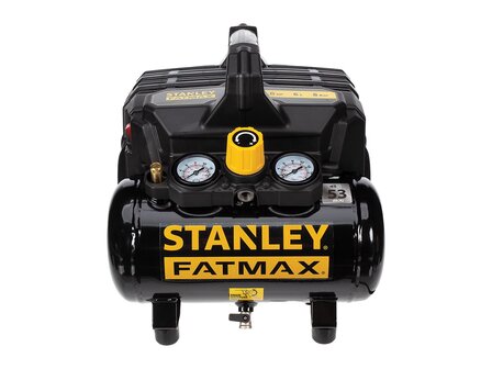 Professionele-Compressor---Zonder-Olie---Horizontaal---Low-Noise---6-L-/-1-pk-/-8-bar-(WDST101/8/6)