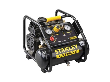 Professionele-Compressor---Zonder-Olie---Horizontaal---Low-Noise---6-L-/-1.5-pk-/-8-bar-(WE156/8/6)