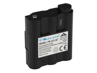 RESERVEBATTERIJ Ni-MH 800mAh voor ALN004 & ALN020 (Midland G7) (ALNA017)