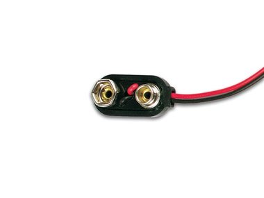 BATTERIJCLIP VOOR 1 x 9V-CEL (I-TYPE) (BS-IR)