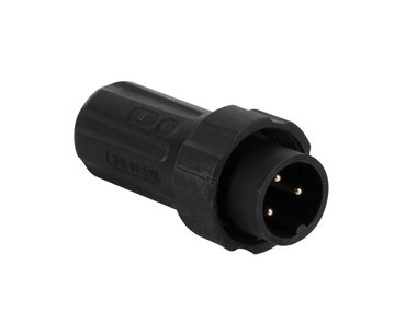 WATERDICHTE MANNELIJKE MULTIPIN CONNECTOR - 3 PENNEN (CUM3W)