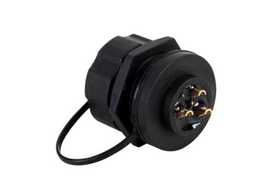 WATERDICHTE VROUWELIJKE MULTIPIN CONNECTOR - 3 PENNEN (CUP3W)