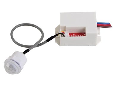 MINI PIR-BEWEGINGSDETECTOR - INBOUW - 230 VAC (EMS106)