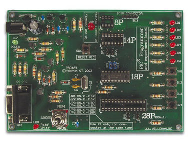 PIC® PROGRAMMER EN EXPERIMENTEERBORD (K8048)
