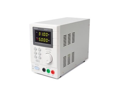 PROGRAMMEERBARE LABOVOEDING 0-30 VDC / 5 A max. - DUBBELE LED-DISPLAY met USB 2.0-INTERFACE (LABPS3005DN)