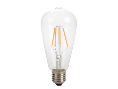 RETRO LED-GLOEILAMP - ST64 - 4 W - E27 - INTENS WARMWIT (LAL1B3ON)