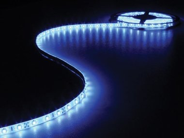 FLEXIBELE LEDSTRIP - BLAUW - 300 LEDs - 5 m -12 V (LB12M130BN)