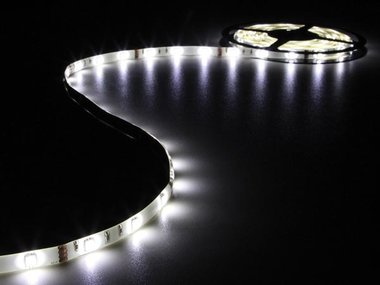 FLEXIBELE LEDSTRIP - KOUDWIT - 150 LEDs - 5 m - 12 V (LB12M210CWN)