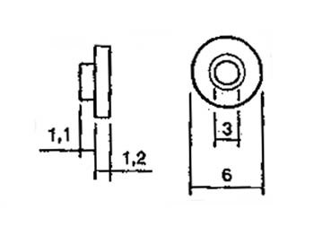 PLASTIC RING FOR TO220 (R/TO220)