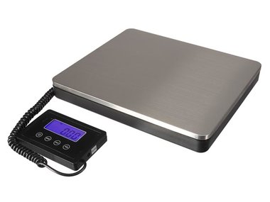 DIGITALE POSTWEEGSCHAAL MET AFNEEMBAAR DISPLAY - 100 kg / 50 g (VTBAL501)