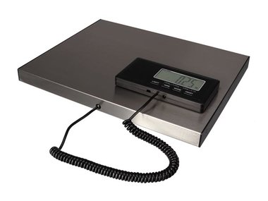 DIGITALE POSTWEEGSCHAAL MET AFNEEMBAAR DISPLAY - 150 kg / 50 g (VTBAL502)