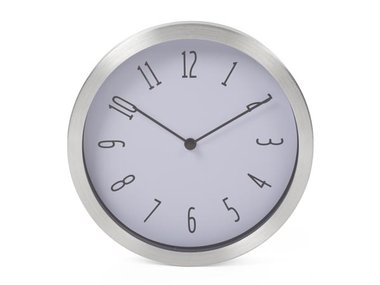 ALUMINIUM WANDKLOK - Ø 20 cm (WC108)