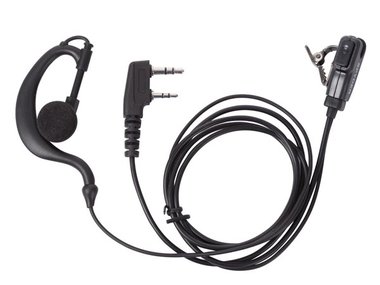 PY29K IN-EAR HOOFDTELEFOON MET CLIP VOOR KENWOOD-AANSLUITING (KNWA051)