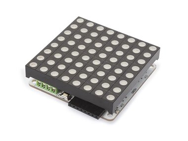 ATMEGA328 RGB LED DOT-MATRIX DRIVERBOARD (WPB439)