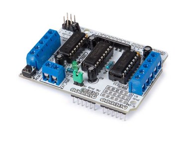 L293D MOTOR DRIVER SHIELD VOOR ARDUINO® (WPSH207)