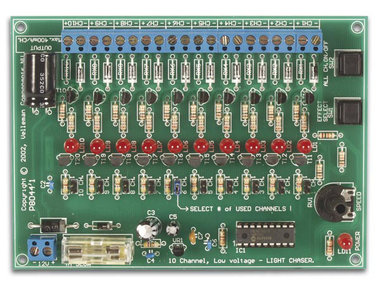 12V, 10-KANAALS LICHTEFFECTENGENERATOR (WML120)