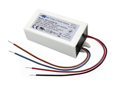 SCHAKELENDE LED-VOEDING - 1 UITGANG - 8 W - 350 mA - 3 ~ 36 VDC - CONSTANTE STROOM (GP-LC3536-02)