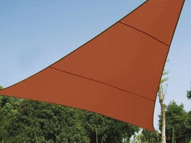 ZONNEZEIL - DRIEHOEK - 3.6 x 3.6 x 3.6 m - KLEUR: TERRACOTTA (GSS3360TR)