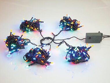 Speed Light LED - 280 multicolor lamps - green wire - modulator - 24 V (for tree of 210 cm) (5420046514784)