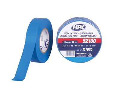 PVC insulating tape VDE - blue 19mm x 20m (HPXIL1920)