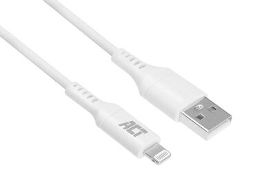 USB Lightning-kabel voor Apple 1.0 m - MFI-gecertificeerd (ACTAC3011)