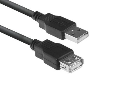 USB 2.0 A male - A female verlengkabel - 3 m (ACTAC3043)