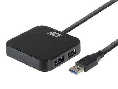 USB 3.1 4-Port hub with exernal power adaptor (ACTAC6305)