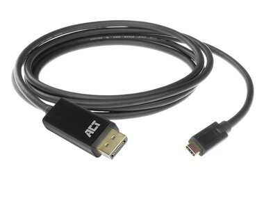 USB-C naar DisplayPort-adapterkabel - 4K @ 60 Hz - 2 m (ACTAC7325)