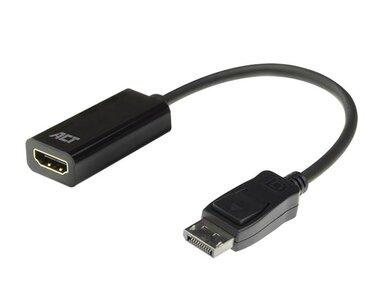 DisplayPort mannelijk naar HDMI vrouwelijke adapter - 4K @ 30 Hz - 0.15 m (ACTAC7555)