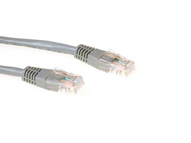 CAT5e U/UTP-netwerkkabel, CCA, 1m, grijs (IM6001)