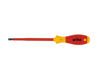 Wiha Schroevendraaier SoftFinish electric sleufkop (00829) 6,5 mm x 150 mm (WH00829)