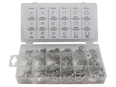 Assortiment sluitringen, 720-delig (HAS03)