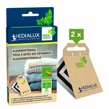 Green Choice - val voor gewone kleermotten, 2 stuks (EDX-GPCMTBX)
