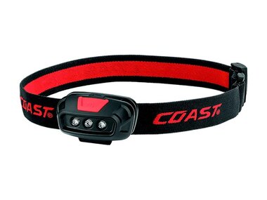 COAST - FL14 - hoofdlamp 37 lumen rood (LCOAFL14-BL)