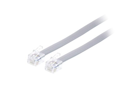 RJ12-RJ12 kabel voor P1-poortcommunicatie - 5 meter (RJ12CABLE5)