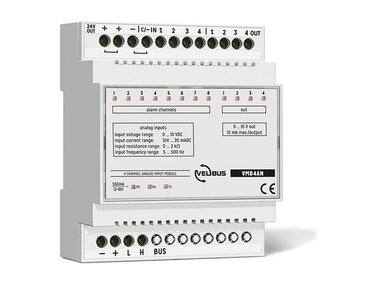 4-kanaals analoge ingangsmodule (VMB4AN)