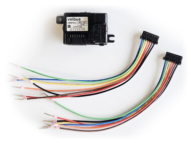 Drukknopinterface met 6 kanalen voor universele montage (VMB6PB-21)