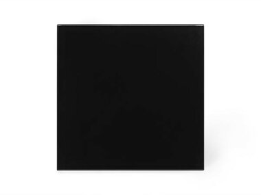 Edge Lit bedieningsmodule met 1 aanraaktoets (zwarte versie) (VMBEL1-B-20)