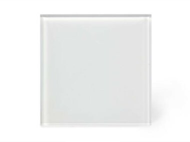 Edge Lit bedieningsmodule met 1 aanraaktoets (witte versie) (VMBEL1-W-20)