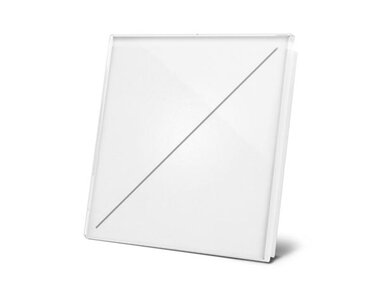 Edge Lit bedieningsmodule met 2 aanraaktoetsen, mat puur wit (VMBEL2-PF)