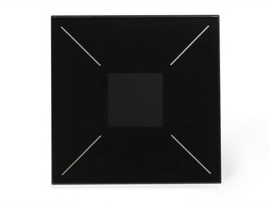 Edge Lit bedieningsmodule met OLED-scherm en temperatuurcontroller (zwarte versie) (VMBELO-B-20)